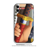 OLOEY索隆手機殼適用17promax/12/13/11蘋(píng)果15海賊王iPhone16/xr/14plu 西瓜紅[51軟殼]留言機型 iPhone其他型號