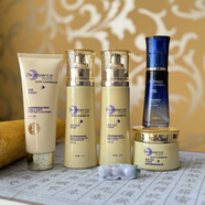 凱伊秀（Bio-essence）燕窩勝肽護膚品套裝女瑩潤美肌水乳液精華補水保濕滋潤包郵 潔面+水+乳+精華+霜送面膜