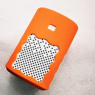 何物小米AI音箱硅膠軟套 第二代 適用于小愛(ài)同學(xué)智能音響量身定制防摔硅膠殼白色新潮 小愛(ài)PLAY版-橙色硅膠套 小米其他型號