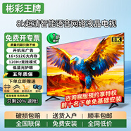 彬彩王牌【電視機排行前十名】新品無(wú)邊框8K液晶電視機超高清防藍光智能護眼網(wǎng)絡(luò )客廳家用無(wú)線(xiàn)投屏語(yǔ)音電視 50英寸 8K極清安卓9.0旗艦版 高端9.0旗艦版16+512+上門(mén)安裝+會(huì )員觀(guān)看