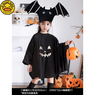 G.duck萬(wàn)圣節南瓜蝙蝠衫冰雪奇緣愛(ài)莎白雪公主兒童表演服裝小精靈連衣裙 幽靈蝙蝠服+囎蝙蝠帽子 110 cm