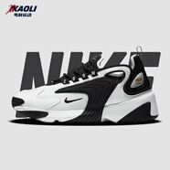 耐克（NIKE） 【潮】M2K跑步鞋女子V2K低幫透氣休閑輕便耐磨復古運動(dòng)老爹鞋 AO0354-100（zoom 2k黑白熊貓） 36