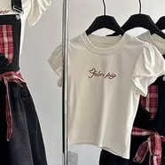 現寶蓮款年2025版新款顯夏季花苞裙背帶修身瘦多巴胺牛仔背帶褲裙 單件T恤單件 S