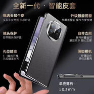 華為matex5翻蓋手機殼matex6折疊真皮翻蓋保護套款防摔x5典藏版 升級/官方款[羅蘭紫]進(jìn)口意大利納帕牛皮+匠心工藝 華為 Mate X3典藏版