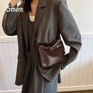 15MINS包包女款2025水桶包女通勤大容量單肩斜挎包休閑女士包包圣誕禮物