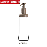 康巴赫圓形玻璃防漏控油壺調(diào)味瓶油瓶醋瓶廚房家用醬油大容量 l咖灰500ml