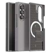 三星（SAMSUNG）【品質(zhì)原裝】三星Fold7手機殼全包鉸煉 zfold7磁吸magsafe輕薄硬 fold7磁吸灰色全包鉸煉_預定2周發(fā)貨