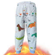 眾聞堂【母嬰用品】?jì)和裟蜓澅ＥL(cháng)褲純棉可洗透氣護肚防漏戒尿不濕男 小恐龍 M 【建議身高110-125CM】