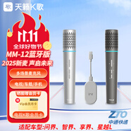天籟K歌MM-12適用于問(wèn)界智界享界星越L海信雷鳥(niǎo)TCL海爾連接電視音樂(lè )K歌無(wú)線(xiàn)麥克風(fēng)卡拉OK唱歌話(huà)筒家用娛樂(lè ) 2025年新品 多場(chǎng)景藍牙麥克風(fēng)（銀灰） MM-12旗艦款