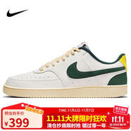 耐克NIKE男子板鞋經(jīng)典COURT VISION運動鞋F(xiàn)D0320-133帆白綠40.5