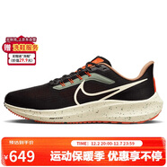 耐克NIKE男子跑步鞋氣墊AIR PEGASUS 39運動(dòng)鞋DX6039-071黑色42.5碼