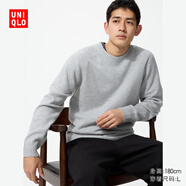 優(yōu)衣庫男裝女裝柔軟綿羊毛圓領(lǐng)針織衫/長(cháng)袖毛衣毛衫25新款478541 02 淺灰色 L /175/100A