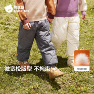 貝肽斯三防抗菌絨兒童羽絨褲冬裝新款男女寶寶外穿嬰兒保暖冬季