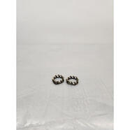 DRIES VAN NOTEN男士鏈式戒指簡(jiǎn)約復古時(shí)尚個(gè)性黃銅鏈式戒圈金屬日常佩戴休閑 黑色 L