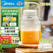 美的（Midea）【政府補貼】榨汁杯 家用便攜榨汁機 攪拌機 戶(hù)外隨行杯果汁噸噸杯 充電迷你小型果汁杯MJ-BL16