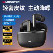 魔聲（MONSTER）Clarity 200 ANC主動(dòng)降噪藍牙耳機 藍牙6.0 入耳式通話(huà)降噪適用蘋(píng)果華為小米oppo 典雅黑