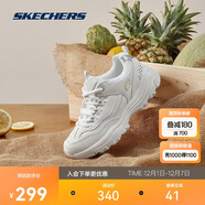 斯凱奇奧利奧|女鞋秋冬季黑白老爹鞋復古熊貓鞋透氣增高運動(dòng)鞋88888250