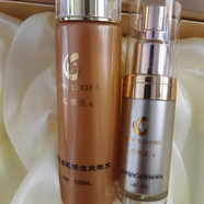 靚麗星六件套白里透紅化妝品套裝日晚霜珍珠膏緊致精華爽膚水潔面乳 靚麗星：爽膚水120ml+精華液35ml