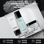 香奈兒（Chanel）【專(zhuān)柜同款正品】護膚品套裝山茶花系列微精華水乳面霜保濕送禮物 香奈兒三件套（潔面+微精華水+微精華乳霜）