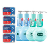 皓齒健小蘇打牙膏 益清新 220g*2瓶 +小蘇打*2瓶+牙線