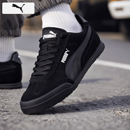 彪馬（PUMA）板鞋男鞋女鞋25冬季新款Rider運動(dòng)鞋復古耐磨輕便透氣低幫休閑鞋 402614-03/黑色-銀色 40 255mm/6.5