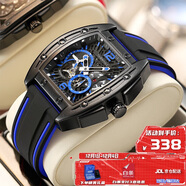 馬克華菲（FAIRWHALE）開(kāi)拓者系列機械手表男士學(xué)生運動(dòng)夜光防水瑞士品質(zhì)國表FW-6280-R3