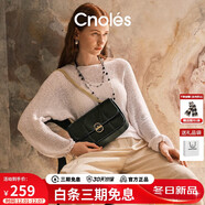 蔻一（Cnoles）斜挎包女士大容量百搭菱格小方包2025流行女生包包生日圣誕節禮物