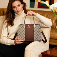 紅蜻蜓包包女包2025新款輕奢單肩包大容量托特手提包送女友生日禮物