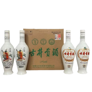 古井貢濃香型純糧食酒 42度 500mL 6瓶 古井貢酒老瓷貢曹操版