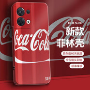 邁普利 紅米note13手機殼小米RedmiNote13pro+全包防摔防滑芬達菲林殼卡通簡約保護套 【FL063可口可樂】高端全包菲林殼 紅米NOTE13PRO