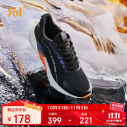 361°運(yùn)動(dòng)鞋男秋冬季雨屏防潑水通勤休閑減震慢跑步鞋子男672032222-3