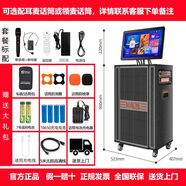 曼龍（MALONE）【官方正品】曼龍音響新款GT-18移動(dòng)點(diǎn)歌視頻音箱KTV一體點(diǎn)歌大功率戶(hù)外唱歌跳舞音箱戶(hù)外直播聲卡 團購用戶(hù)請聯(lián)系客服