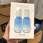 蘭芝（LANEIGE）LANEIG蘭芝水庫凝肌高保濕肌底精華液70ML補水保濕緊致提拉精華液 滋潤型（兩瓶裝）