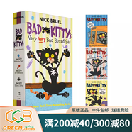 英文原版 Investi Gators 鱷魚(yú)偵查員 全彩漫畫(huà)書(shū)繪本 爆笑漫畫(huà)故事書(shū) 中小學(xué)課外英文閱讀圖畫(huà)書(shū) Macmillan漫畫(huà) 綠山墻 Bad Kitty 小壞貓第二輯章節書(shū) 4-6 綠山墻圖書(shū)