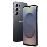 飛利浦（PHILIPS）M50智能手機官方旗艦八核超薄機身大音量大屏通老年備用機老人百元機學(xué)生智能機 雅典黑 4G全網(wǎng)通官方標配6GB+64GB