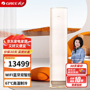格力（GREE）3匹 京舒享 一級變頻冷暖 67℃高溫制冷 立柜式空調柜機 KFR-72LW/(72520)FNhAc-B1(WIFI)