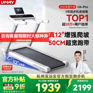 佑美U4Pro跑步機(jī)家庭用電動爬坡登山全折疊安靜低音走步機(jī)健身房器材
