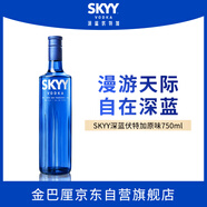 深藍（SKYY） 伏特加VODKA藍天伏特加 進(jìn)口基酒 750ML 新版 送禮