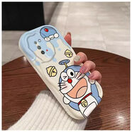 慕文適用華為榮耀x10手機殼tel-anoo卡通軟硅膠honorx10保護套5g全包 榮耀X10 飛行叮當貓