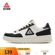 匹克板鞋男鞋冬季空軍一號小白鞋薄底德訓鞋子男輕便休閑女鞋運動(dòng)鞋男 【女款】帆布白色/黑色 38