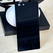 VYOPBC適用OPPOR8207后蓋玻璃R1C手機后殼電池蓋機殼后屏背殼蓋 黑色+散熱帖 鋼化玻璃材質(zhì)高品質(zhì)貼合