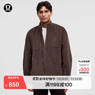 lululemon丨Corduroy 男士燈芯絨拉鏈夾克 LM3FF2S 濃縮咖啡色 2XL