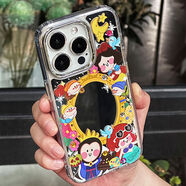 優(yōu)選鏡面童話(huà)魔鏡可愛(ài)卡通人魚(yú)公主適用蘋(píng)果14promax手機保護殼iPhone15Pro12防摔13補妝鏡雙層保護套 童話(huà)魔鏡Princess現貨 iPhone15