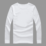 駱駝2025男士秋冬季新品V領(lǐng)雙面德絨t恤男生打底長(cháng)袖秋衣保暖男裝上衣 圓領(lǐng)純白長(cháng)袖(普通版) M 建議80-100斤