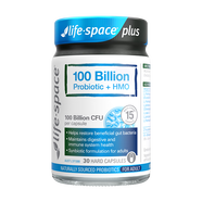 Life Space成人1000億超感PLUS益生菌膠囊30粒添加HMO益生元【王一博同款】