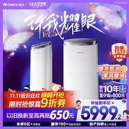 格力（GREE）2匹京致 上下出風(fēng) 舒適風(fēng) 客廳立式柜機(jī)風(fēng)不吹人冷酷外機(jī)省電空調(diào) KFR-50LW/NhAj1BGj家電國家補(bǔ)貼