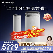 格力（GREE）2匹京致 上下出風(fēng) 舒適風(fēng) 客廳立式柜機(jī)風(fēng)不吹人冷酷外機(jī)省電空調(diào) KFR-50LW/NhAj1BGj家電國家補(bǔ)貼