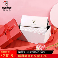 啄木鳥(niǎo)（TUCANO）包包女款2025年牛皮鏈條小方包單肩斜挎包實(shí)用生日禮物送女友