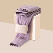 三棲虎秋冬新款女童秋褲 加厚純棉彈力女童打底褲 女寶寶百搭修身褲子 香芋紫（三層加厚棉褲） 180 （適合身高160-165cm）