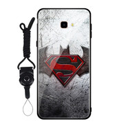 京營(yíng)三星J4 J4plus j6plus j6 j7pro j7plus j8玻璃手機殼防刮鋼化玻璃保護套J4+手機套定制 超人蝙蝠俠 三星GalaxyJ6Plus